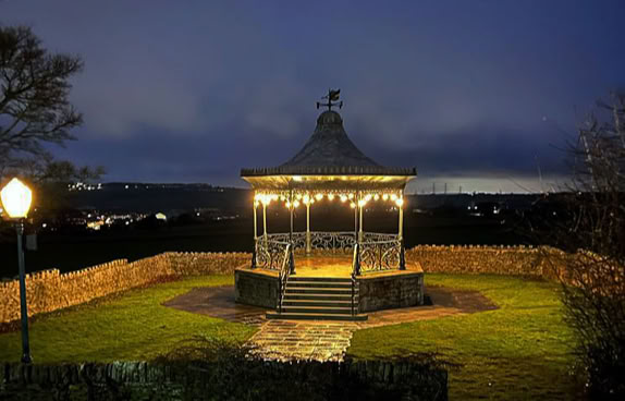 Bandstand at Cubley Hall
